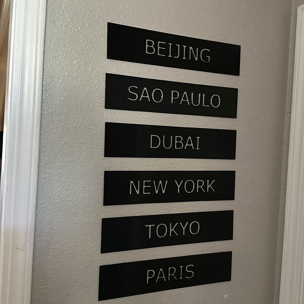 City wall decor
